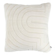 ATMOSPHERA - Coussin Arka ivoire 45x45cm - vignette