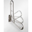 BEMETA - Barre d'appui relevable en forme U HELP en acier inoxydable - vignette