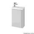 CERSANIT - Meuble lave-mains 40x22 cm-Gain de place-Gris Clair - vignette