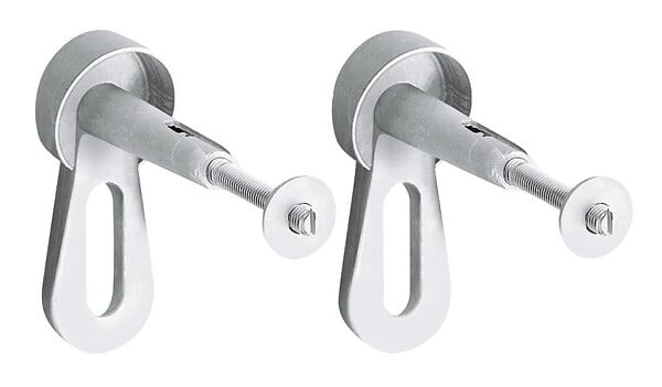 GROHE - Pack WC Bâti-support + WC Swiss Aqua Technologies Infinitio sans bride, fixation invisible + Plaque chrome - large