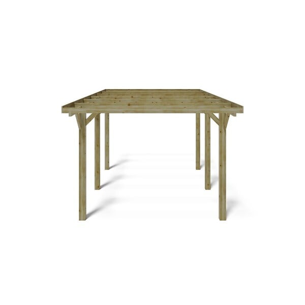 ALTANKA - Carport, abri de voiture  3.04x5.12 m - 15.56 m2 - CAR10 - large