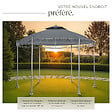 TECTAKE - Tonnelle ⌀ 3,5 m SIANA gris anthracite - vignette