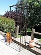 CENTRALE BRICO - Pergola tube CAR20 fer vieilli - 97x40x198 cm - Acier époxy - vignette