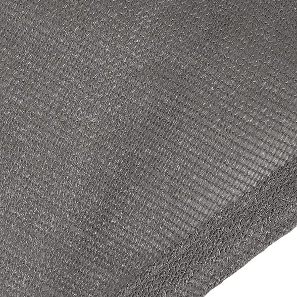 ID MARKET - Voile d'ombrage rectangulaire 4x6 M gris - large