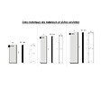 MARMOX - Radiateur sèche serviette électrique U-Tile miroir vertical - vignette