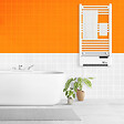 WARM TECH - Radiateur sèche serviettes avec fluide 500W + soufflerie 1000W - vignette