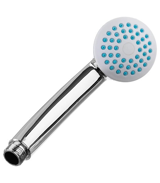 5 FIVE SIMPLY SMART - Pommeau de douche 1 fonction avec picots anti calcaire et flexible 1.5 m - large