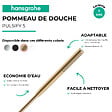 HANSGROHE - Pommeau de douche HANSGROHE Pulsify S 100 EcoSmart bronze brossé - vignette