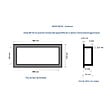 MARMOX - Duo de niches à carreler étanche - Format intérieur U-Tile 5,5 cm de profondeur - vignette