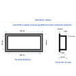 MARMOX - Duo de niches à carreler étanche - Format intérieur U-Tile 5,5 cm de profondeur - vignette