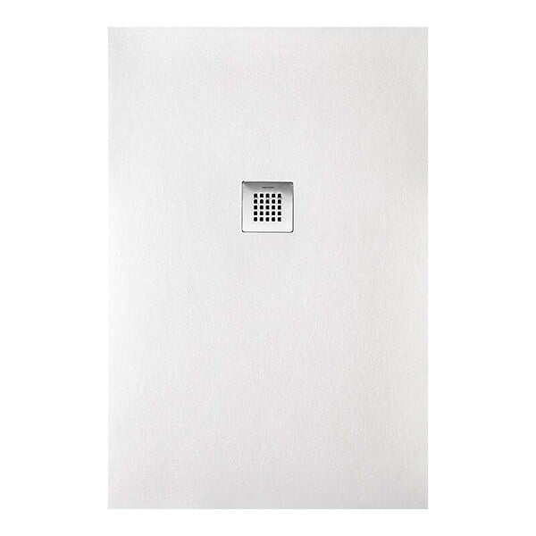 SANYCCES - Receveur de douche STRATO extra plat Blanc - 160 x 90 cm - Résistant et Facile à installer - Salle de bain, Douche - large