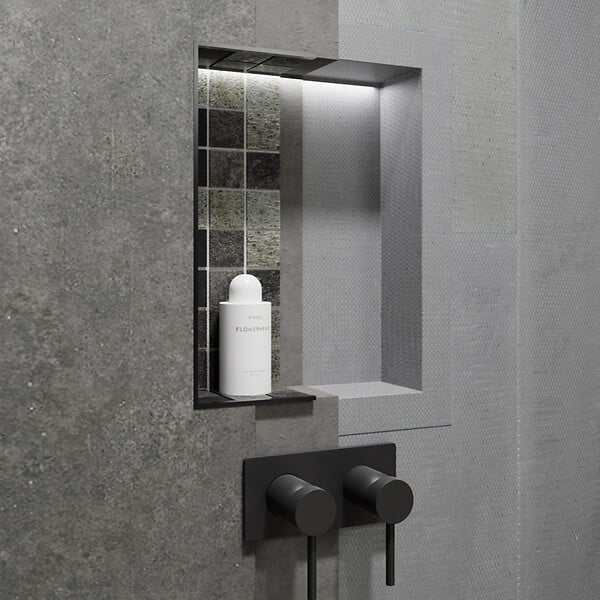 MARMOX - Niche à carreler étanche - Format intérieur U-Tile 9 cm de profondeur - large
