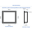 MARMOX - Duo de niches à carreler étanche - Format intérieur U-Tile 5,5 cm de profondeur - vignette