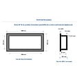 MARMOX - Duo de niches à carreler étanche - Format intérieur U-Tile - 9 cm de profondeur - vignette