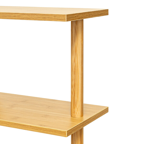 5 FIVE SIMPLY SMART - Meuble de rangement Colonne en Bambou H 120 cm - large