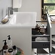 BURGBAD - Meuble vasque 60 cm Olena blanc brillant - vignette