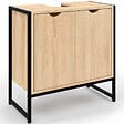 ID MARKET - Meuble sous lavabo salle de bain DETROIT design industriel - vignette