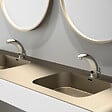 DELABIE - Mitigeur de lavabo automatique TEMPOMATIC MIX 2 sur vasque alimentation secteur 230/12 V - DELABIE - 494000 - vignette