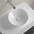 VILLEROY ET BOCH - Villeroy & Boch Loop & Friends Vasque à poser 380 x 380 x 120 mm Blanc sans trop-plein - vignette