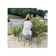 RIBIMEX - Banc agenouilloir de jardinage pliable - vignette
