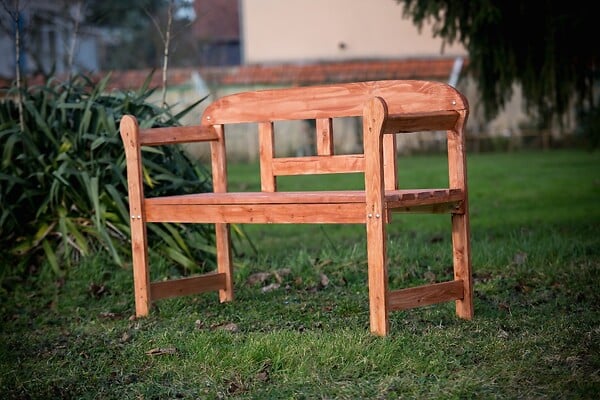 HABRITA - Banc De Jardin Emma En Sapin - large