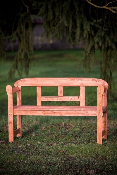 HABRITA - Banc De Jardin Emma En Sapin - large