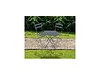 CHALET & JARDIN - Lot De 2 Chaises De Jardin Pliantes Bistrot -  Gris - vignette