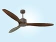 KLASSFAN - Ventilateur de plafond ø166 cm avec Wifi Réversible Hypersilence - vignette