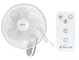 PURLINE - Ventilateur mural avec minuterie et 3 vitesses - vignette