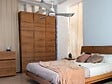 PURLINE - Ventilateur de plafond Réversible  Thermostat Dimmable Wifi Moteur à courant continu Toits en pente Télécommande Lumière à trois tons Mémoire - vignette