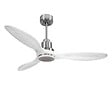 PURLINE - Ventilateur de plafond Réversible  Thermostat Dimmable Wifi Moteur à courant continu Toits en pente Télécommande Lumière à trois tons Hypersilence Mémoire - vignette