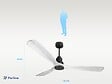 PURLINE - Ventilateur de plafond Réversible  Thermostat Wifi Moteur à courant continu Toits en pente Télécommande Hypersilence Mémoire - vignette