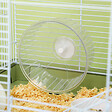 PAWHUT - Cage rongeur hamster - tunnel, poignée, accessoires - plastique acier gris blanc - vignette