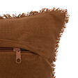 ATMOSPHERA - Coussin décoratif Terracotta nid d'abeille 45 x 45 cm - vignette