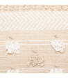 ATMOSPHERA - Coussin déhoussable Jacquard sable 30 x 50 cm - vignette