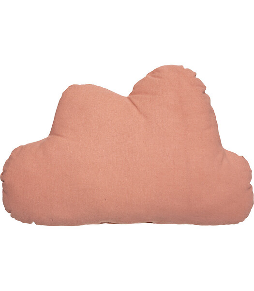 ATMOSPHERA - Coussin décoratif Nuage Berlingot Terracotta 45 x 28 cm - large