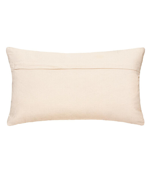 ATMOSPHERA - Coussin déhoussable Jacquard sable 30 x 50 cm - large