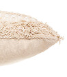 ATMOSPHERA - Coussin déhoussable en Coton Jacquard motif en relief 40 x 40 cm - vignette