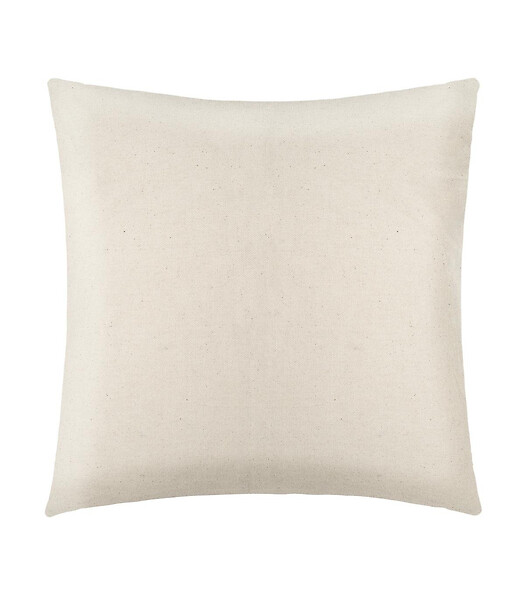 ATMOSPHERA - Housse de Coussin chenille Art déco Bleu 40 x 40 cm - large