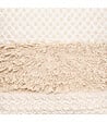 ATMOSPHERA - Coussin déhoussable en Coton Jacquard motif en relief 40 x 40 cm - vignette