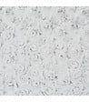 ATMOSPHERA - Coussin déhoussable en Fourrure Bouclée Gris clair  45 x 45 cm - vignette
