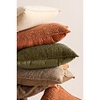 ATMOSPHERA - Coussin décoratif Bouclette Terracotta 45 x 45 cm - vignette