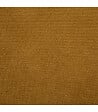 ATMOSPHERA - Pouf pliant et Coffre de rangement en tissu Jaune Moutarde 76 x 38 cm - vignette
