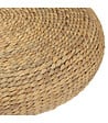 ATMOSPHERA - Pouf en jacinthe d'eau tressée D 55 cm - vignette
