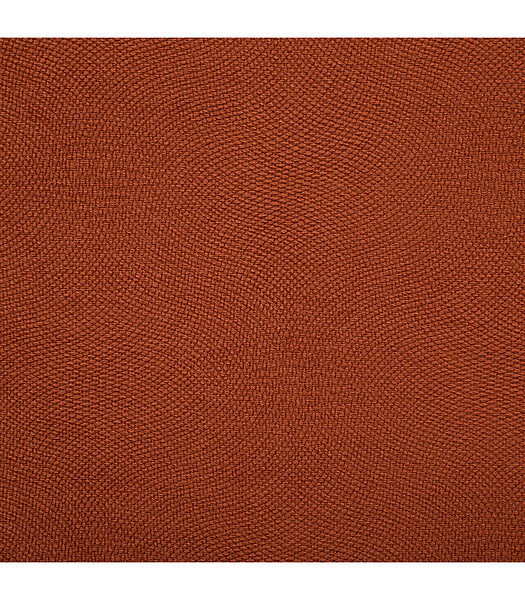 ATMOSPHERA - Pouf pliant et Coffre de rangement en tissu Ambre 38 x 38 cm - large