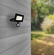 ARLUX - Projecteur Mural KREON 10W 850lm - Detecteur de Mouvement - Noir - vignette