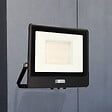 ARLUX - Projecteur mural ALTO - 50W, 4000K, 4300lm, Noir - Détecteur IR - vignette