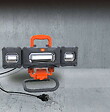 ARLUX - Projecteur de Chantier LED 3 Tetes 45W 2100lm - vignette