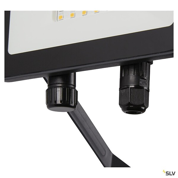 SLV - Projecteur extérieur, anthracite SLV FLOODI M avec LED intégrée, 48W, 3000K, IP65 - large