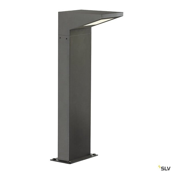 SLV - Borne extérieure SLV IPERI avec LED intégrée, anthracite pour éclairage de jardin - large
